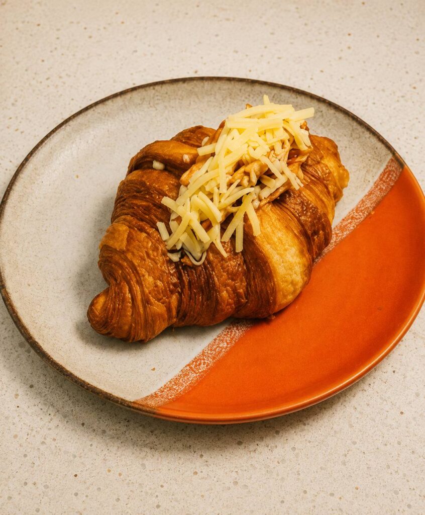 House-Baked Chicken & Cheese Croissant