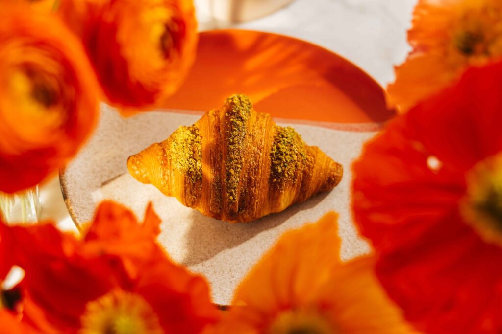 House-Baked Pistachio Croissant