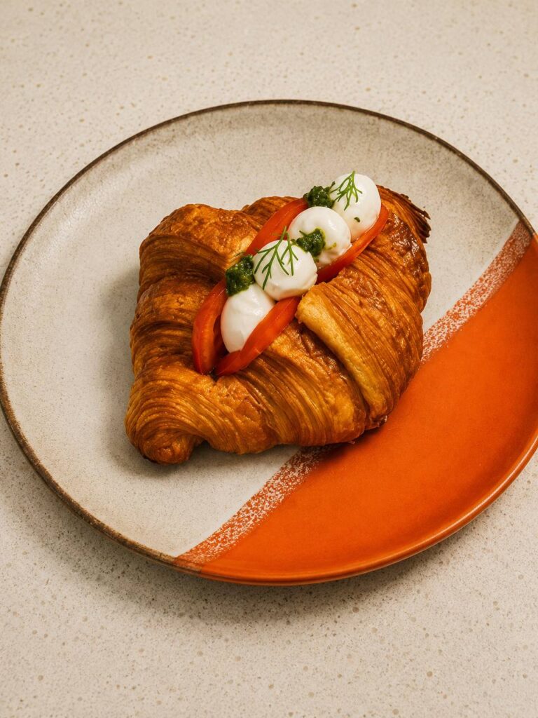 House-Baked Tomato & Mozzarella Croissant